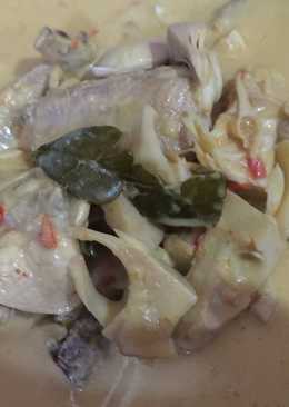 Gulai ayam nangka muda