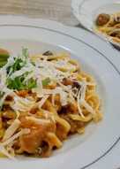 Creamy Beef Fettuccine ala resto (simple, tapi enak)