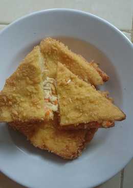 Roti Goreng Isi Ragout