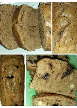 Choco Banana Cheese Cake (Bolu Pisang Kukus No Mixer)