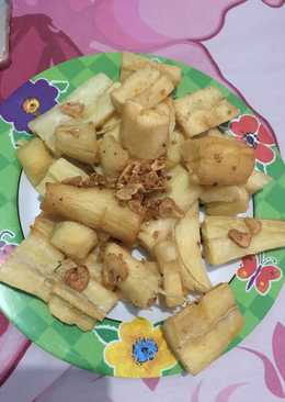 Singkong goreng uenak