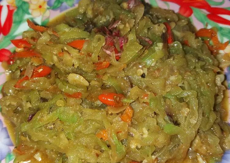 Resep Oseng oseng mercon labu siam Dari Bunda Ilham