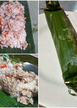 Nasi Bakar Shirataki lauk Tuna Jamur #BikinRamadhanBerkesan#DEBM
