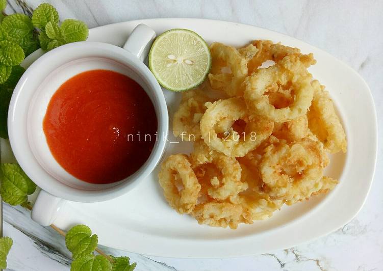 Resep Cumi Crispy / Cumi Goreng Tepung (super simple) oleh Ninik Fn