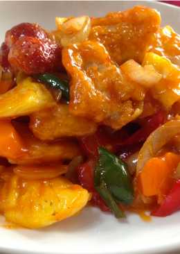 Ayam Asam Manis (Koloke/ Kuluyuk)