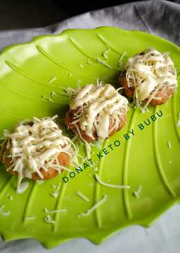 Donat keto By bubu #ketobeticbreadflour