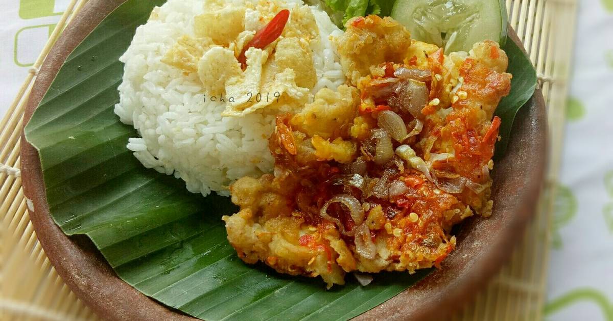 10 154 resep  telur  geprek  enak dan sederhana Cookpad