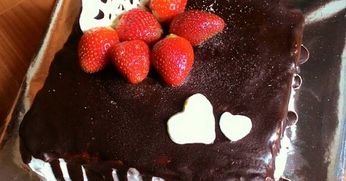 Resep blackforest strawberry kukus Resep blackforest strawberry kukus