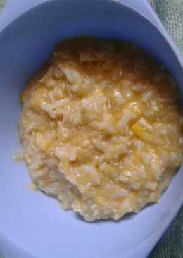 Mpasi bubur nasi jagung keju