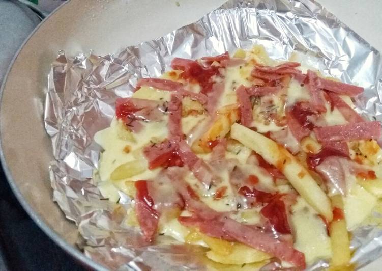 resep French Fries Pizza