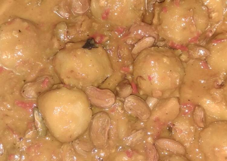 gambar untuk resep Rendang pentol kacang merah