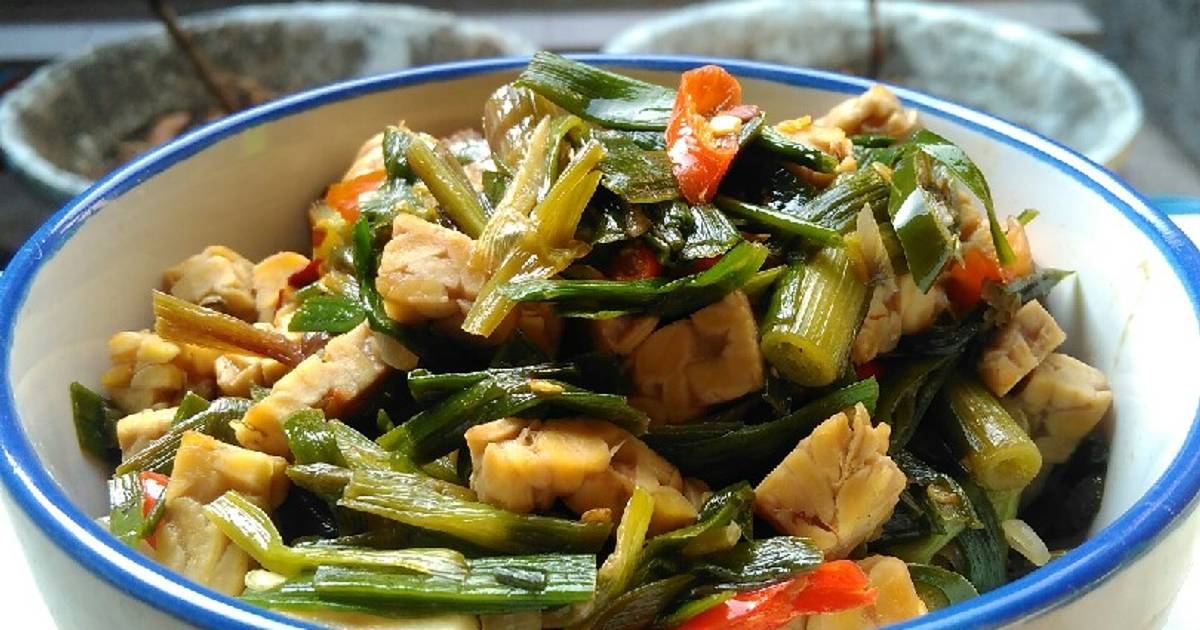 60 resep tumis  daun bawang  merah  enak dan sederhana Cookpad