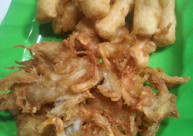 resep makanan Tahu & Jamur Crispy