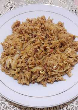 Nasi goreng kornet