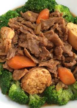 Daging Sapi Cah Brokoli mudah dan enyaaak