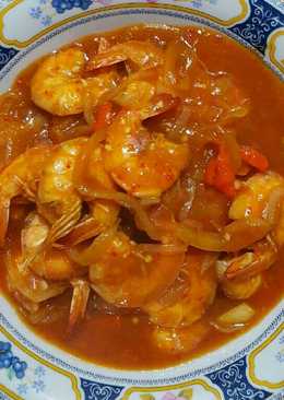 Udang Saus Padang ala Mamabi