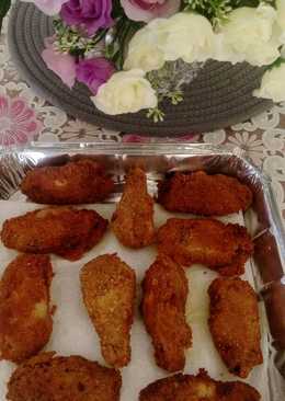 Sayap goreng bread crumbs