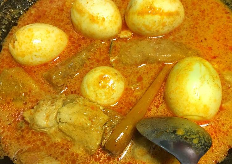 resep lengkap untuk Gulai Ayam Padang praktis