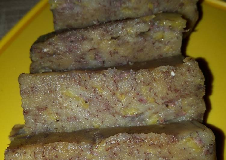 resep lengkap untuk Steamed banana cake (Rice Cooker)