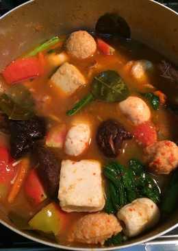 Tom Yum Suki ala Mark Wiens (Resep otentik Thailand)