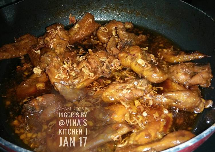  Resep  Ayam  kecap  inggris  oleh vina septiana Cookpad