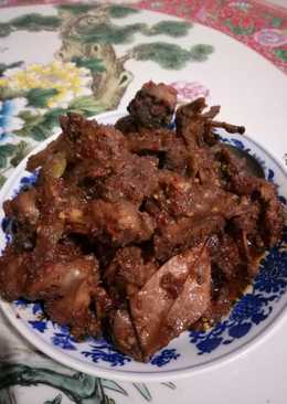 Sambel Oseng Balungan Ayam Mercon Mbledos With Pete