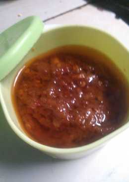 Sambal terasi matang khas sunda