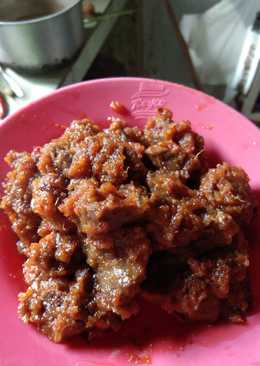 Rendang Daging sapi