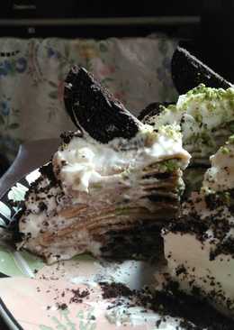 Mille Crepes Greentea Oreo