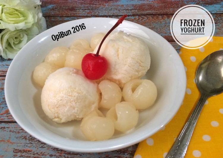 gambar untuk cara membuat Frozen Yoghurt