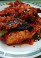 Ikan cue, tempe balado