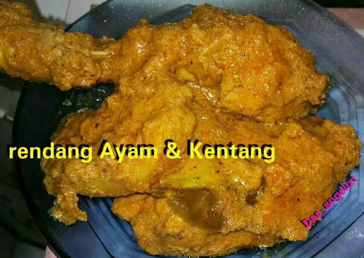 gambar untuk resep Rendang ayam & kentang