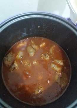 Bola bola daging sapi giling saus tomat yummy (diet gm hari ke 5) || magic com