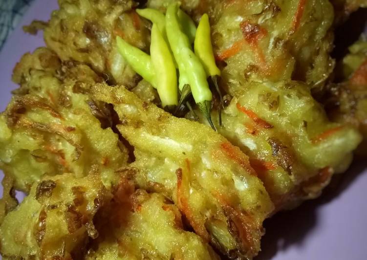 cara membuat Bakwan Sayur enak dan gurih