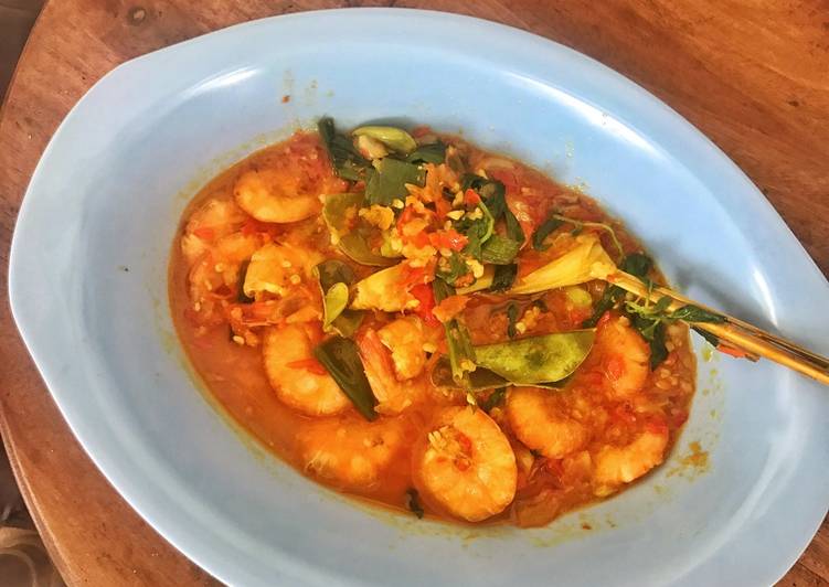 Udang Woku Manado Udang Woku Manado