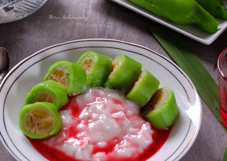 resep Pisang Ijo Makassar