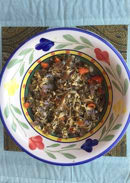 Tumis Taoge Ikan Asin Simpel