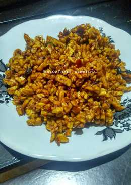 Orek tempe kering