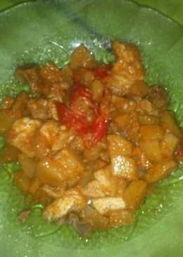 Sambel goreng kentang buncis