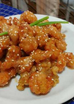 Udang goreng mayones ala resto