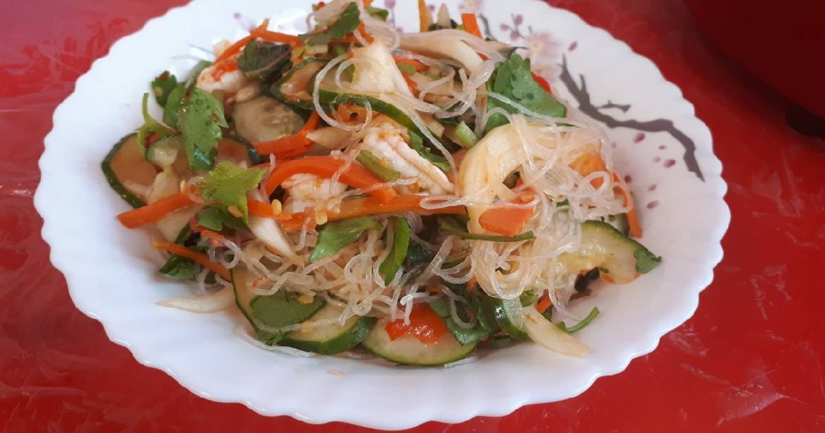 89 resep  salad  thailand enak  dan sederhana Cookpad