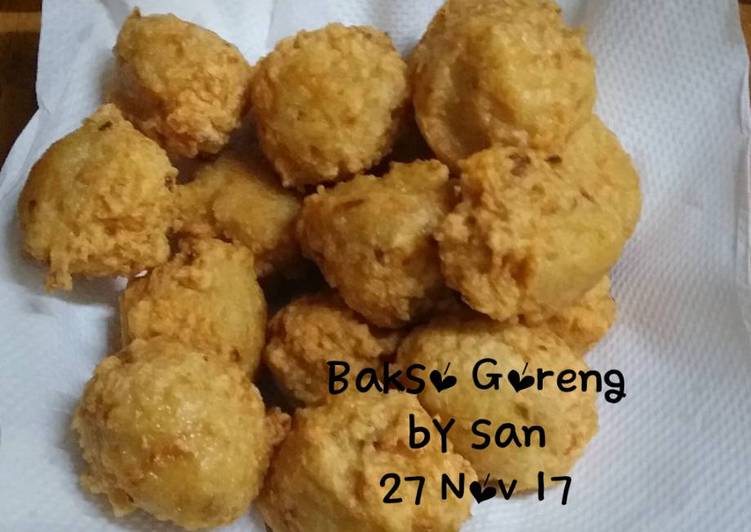 resep makanan Bakso Goreng