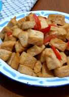 Tumis tahu udang rebon Xanders Kitchen