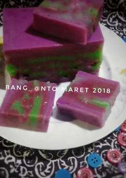 Puding Lapis Ubi Ungu Guava