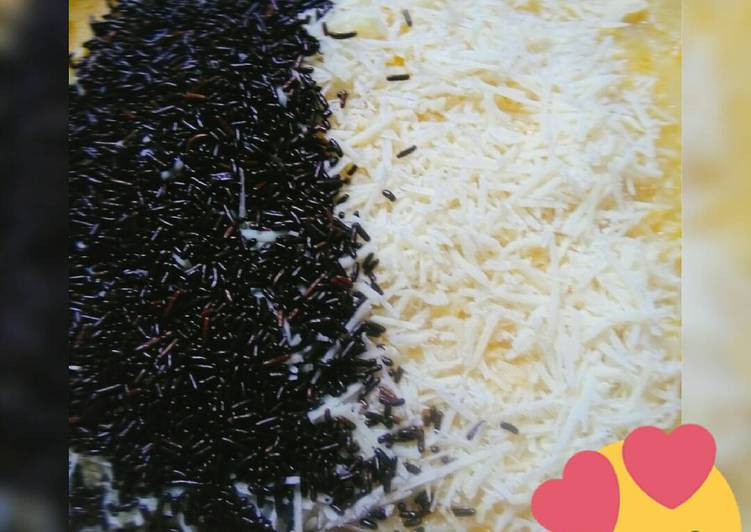 bahan dan cara membuat Martabak keju cokelat no ragi so simple??