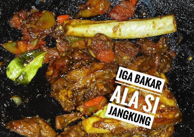 resep masakan Iga Bakar ala Si Jangkung