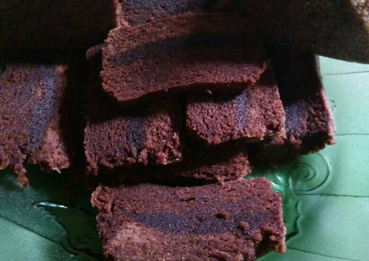 Resep Brownis kukus ala amanda Karya rezaseptiani