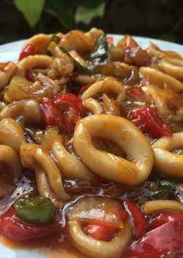 Cumi asam manis endes