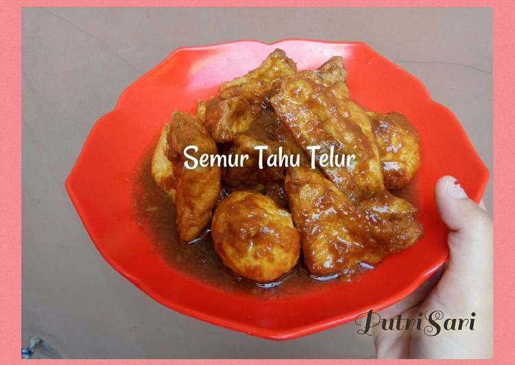 Resep Semur Tahu Telur Karya PutriSari