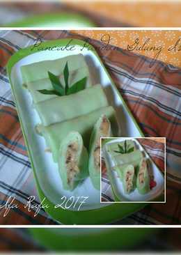 Pancake Pandan Gulung Isi (No Mixer)